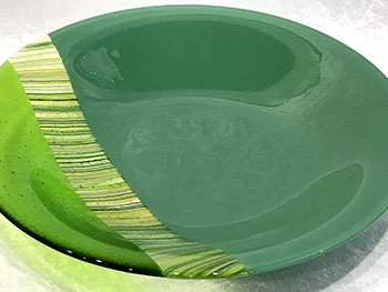 Green Stripe Bowl