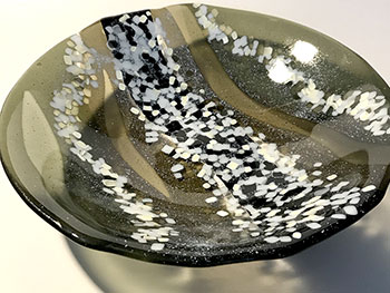 Grey and Vanilla Bowl