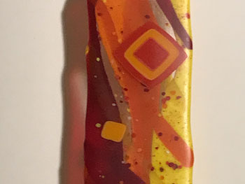 Retro Orange Wall Hanging