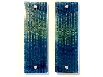 Aurora Tapestry Diptych